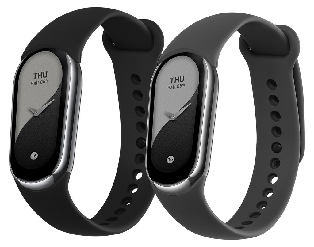 kwmobile 2x Uhrenarmband für Xiaomi Mi Band 10 / Mi Band 9 Produktbild 