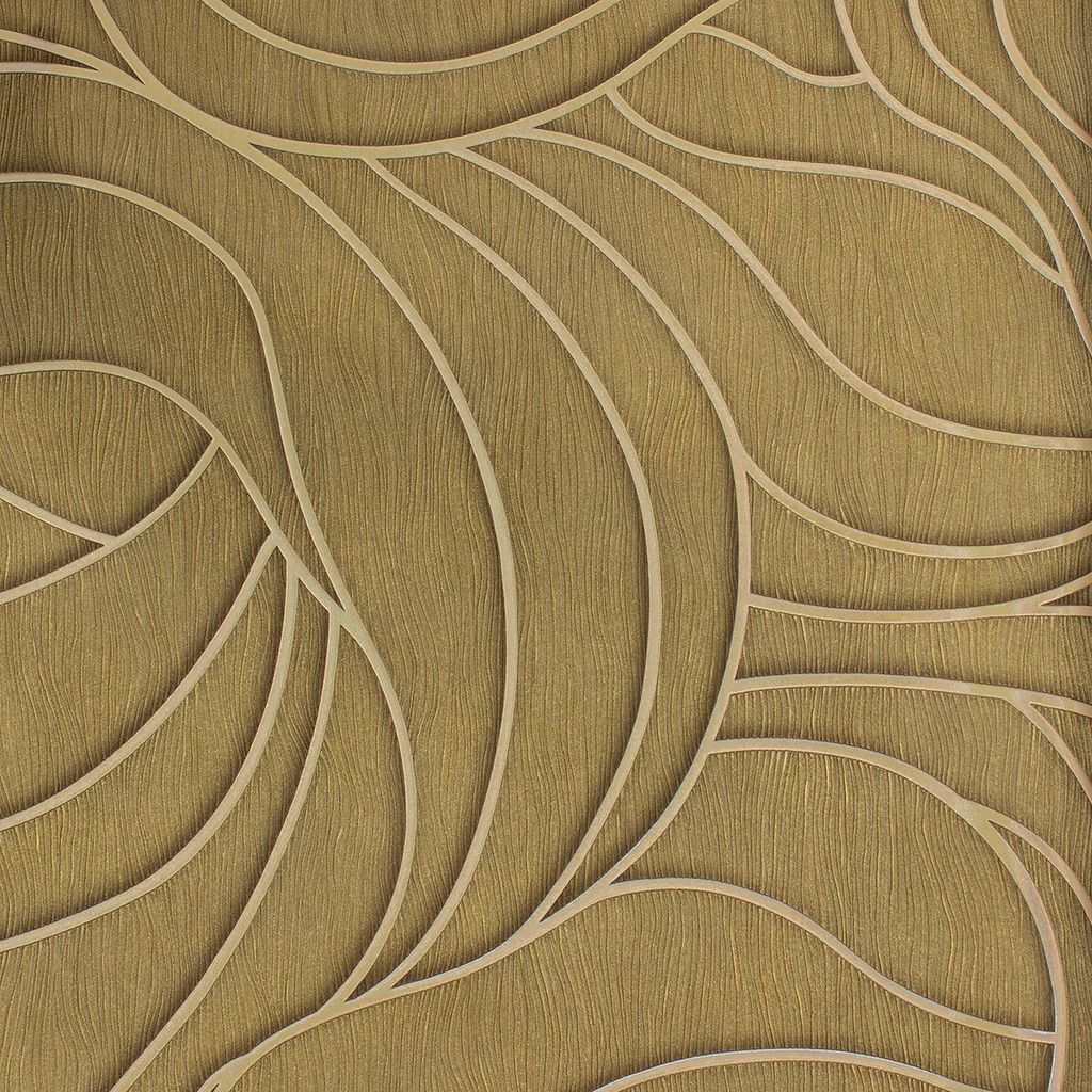 Luigi Colani Visions Vliestapete Marburg Tapete 53341 Struktur beige bronze