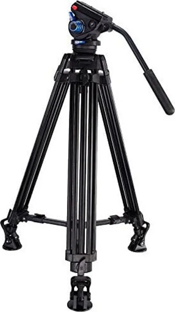 Leofoto VT-20+LF-75 Trépied Vidéo en Aluminium avec Bol de 75mm Robuste