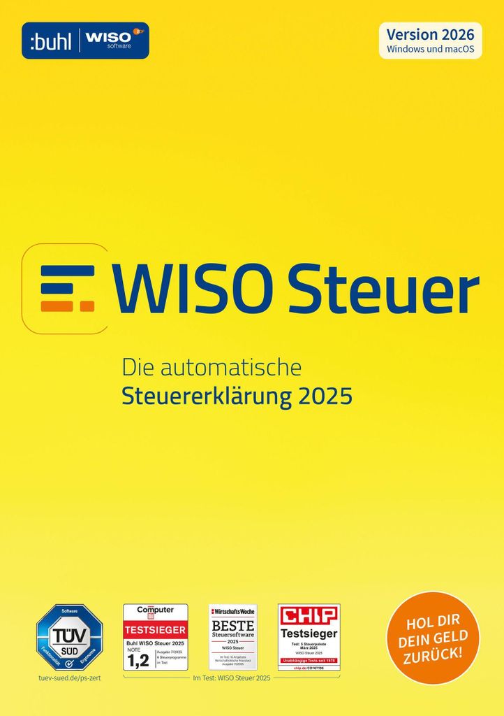 WISO Steuer 2026 Produktbild 