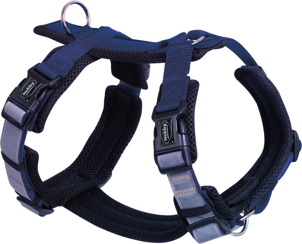 Nobby Geschirr Daily Walk Comfort blau, Größe: S-M