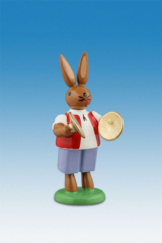 Osterdekoration Osterhase mit Becken Höhe 7,5cm NEU