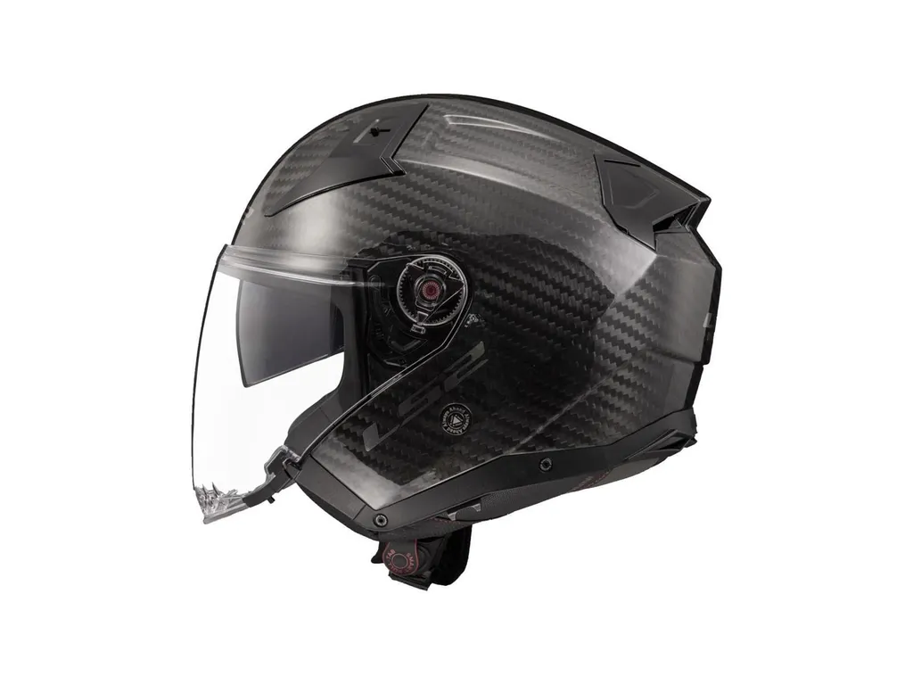 Casque jet LS2 OF603 Infinity II Carbon - Fibre de carbone - Taille 3XL