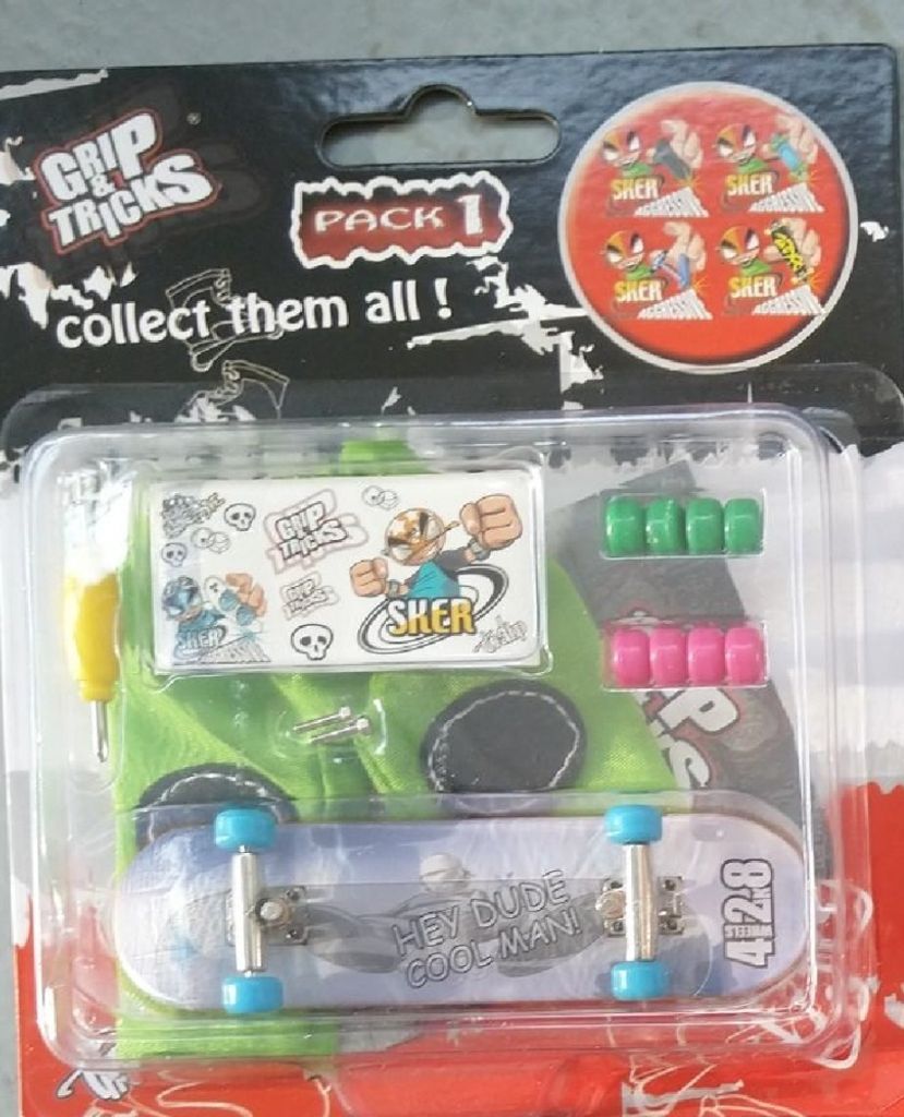 Griff and Tricks Fingerskateboard-Set