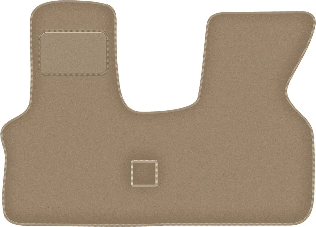 Tappetino Su Misura VW T4 (1992-03) Velluto Beige + Fissaggi