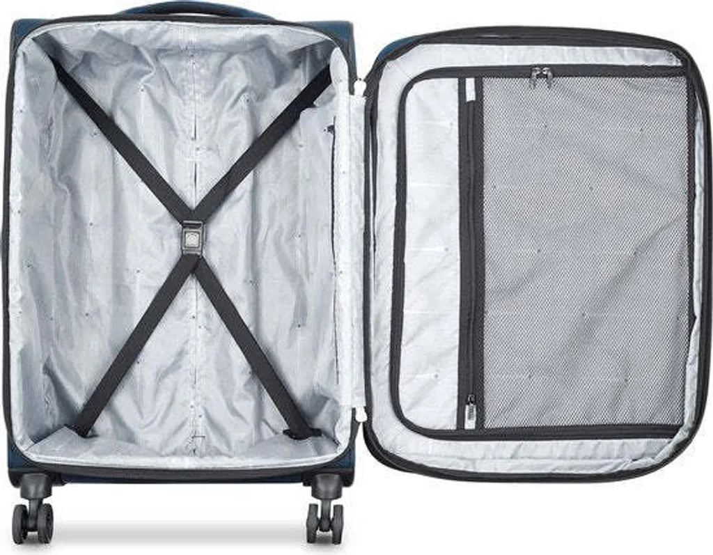 Valise souple extensible DELSEY PARIS trolley à 4 roues multidirectionnelles - 12