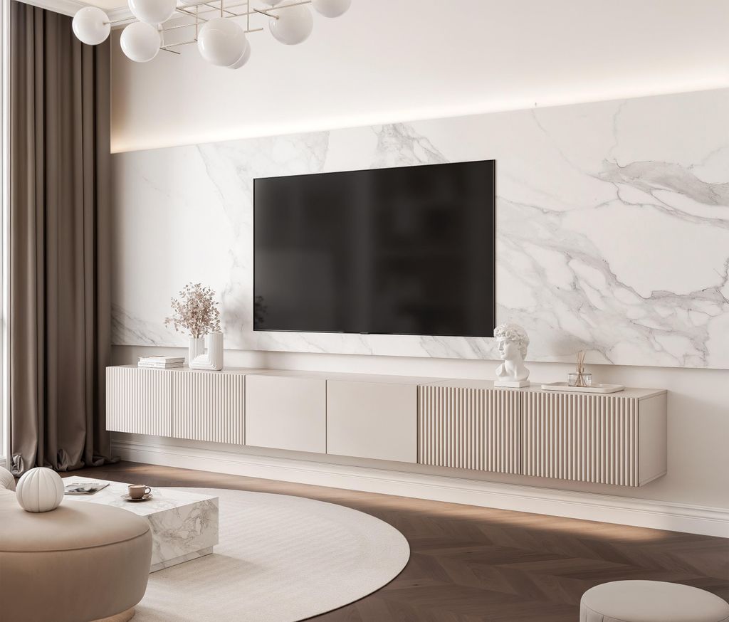 IDOHOME-Hängendes TV-Lowboard Kombination ANGEL 300 cm mit Produktbild 