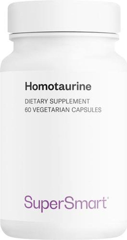 SuperSmart Homotaurine Dietary Supplement - 60 Vegi-Kaps