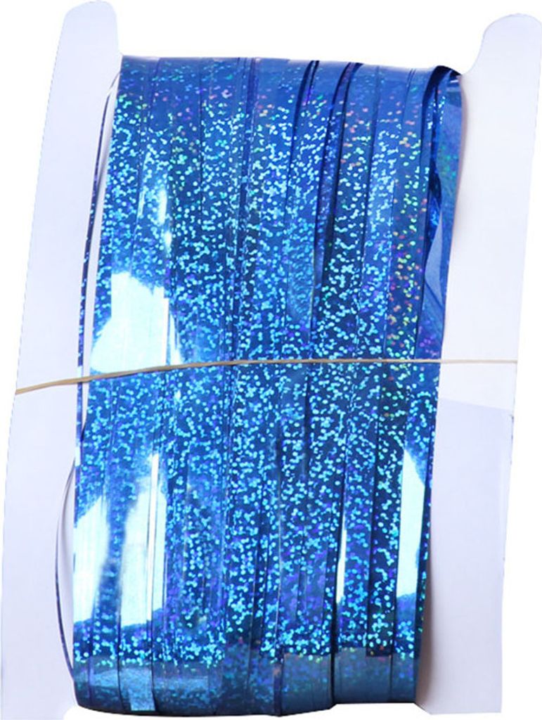 100x200cm Glitzer Ränder Metallic Curtain Geburtstagsfeier Hochzeit Kulisse Dekor-Blau