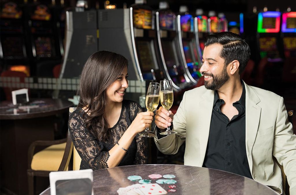 Jochen Schweizer Casino & Dinner in Bad Dürkheim für 2 (2 Nächte); Erlebnis verschenken oder selbst erleben; Gutschein gültig für 2 Personen