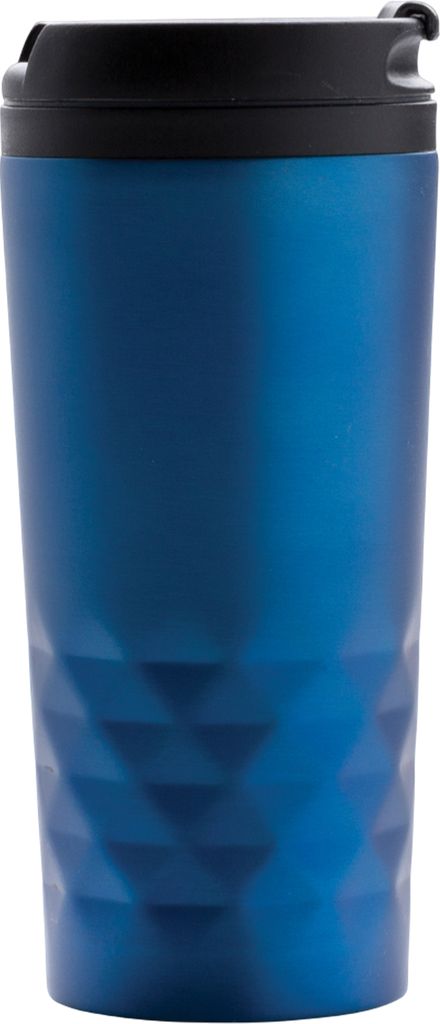 XD Collection - Trinkbecher, geometrisches Design XD178 (Einheitsgröße) (Blau/Schwarz)