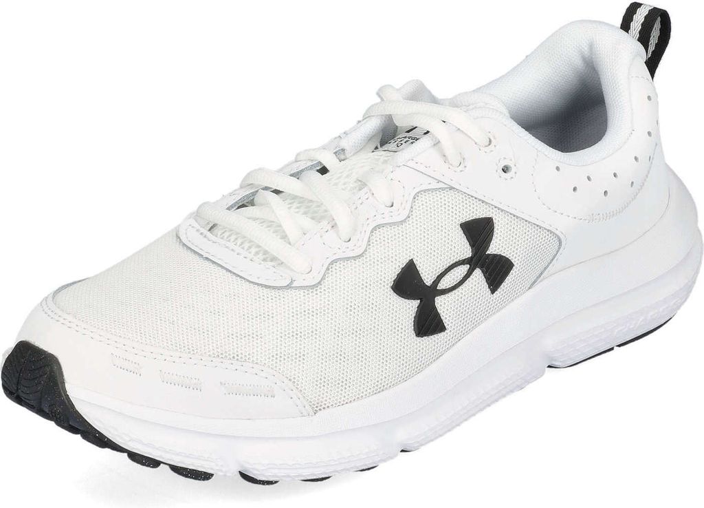 Under Armour Charged Assert 10 White-Black-Black Größe EU Produktbild 