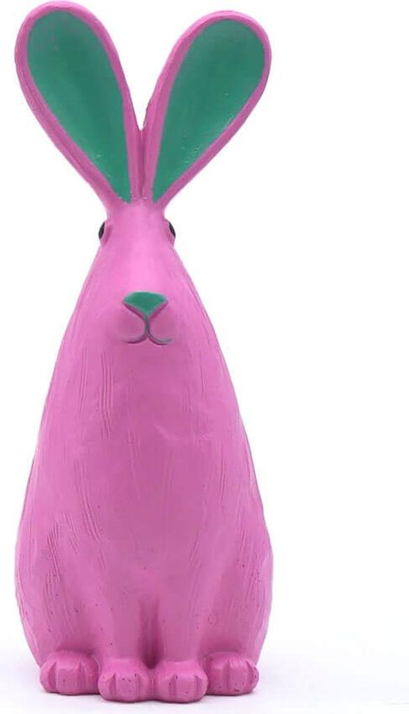 Hase pink/türkis 17,5 cm