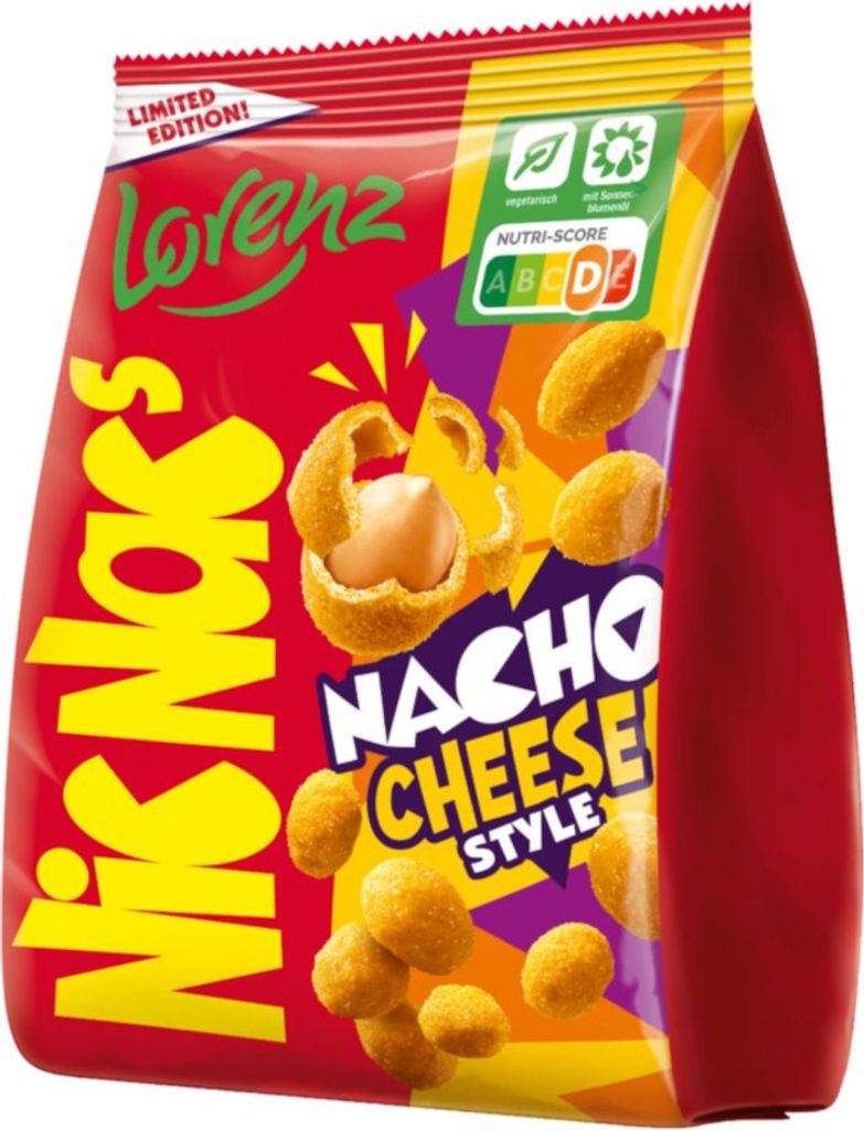 Lorenz NicNac's Nacho Cheese Style pyszna przekąska 110g Zdjęcie produktu 