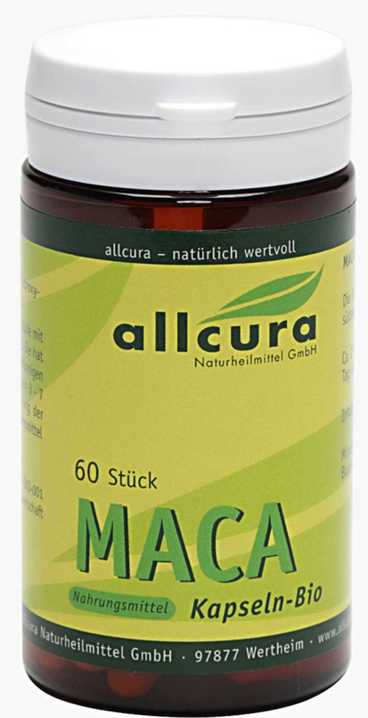 allcura Maca, Kapseln, 60 Stück