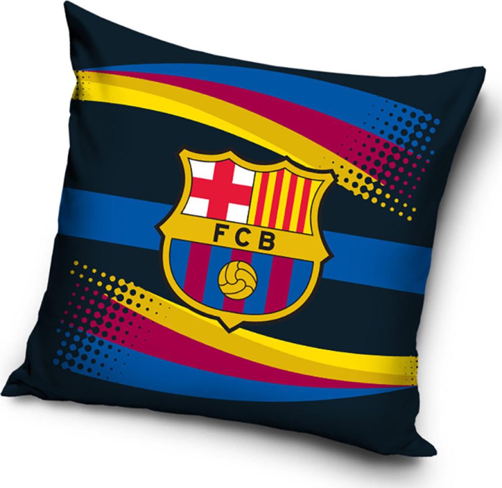 FC Barcelona Blaugrana Wave Fußball-Kissenbezug Produktbild 