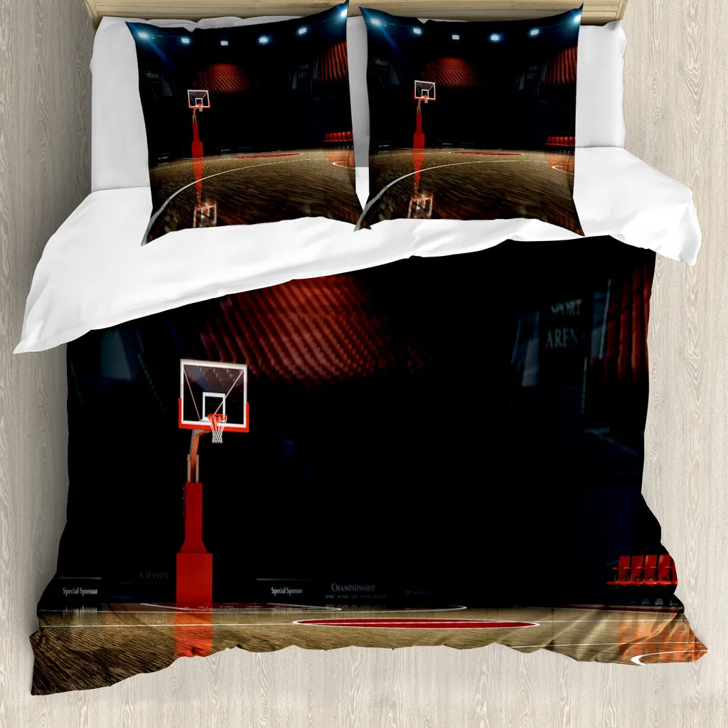Set Letto Basket ABAKUHAUS 200x200 - Design Campo Sportivo Moderno