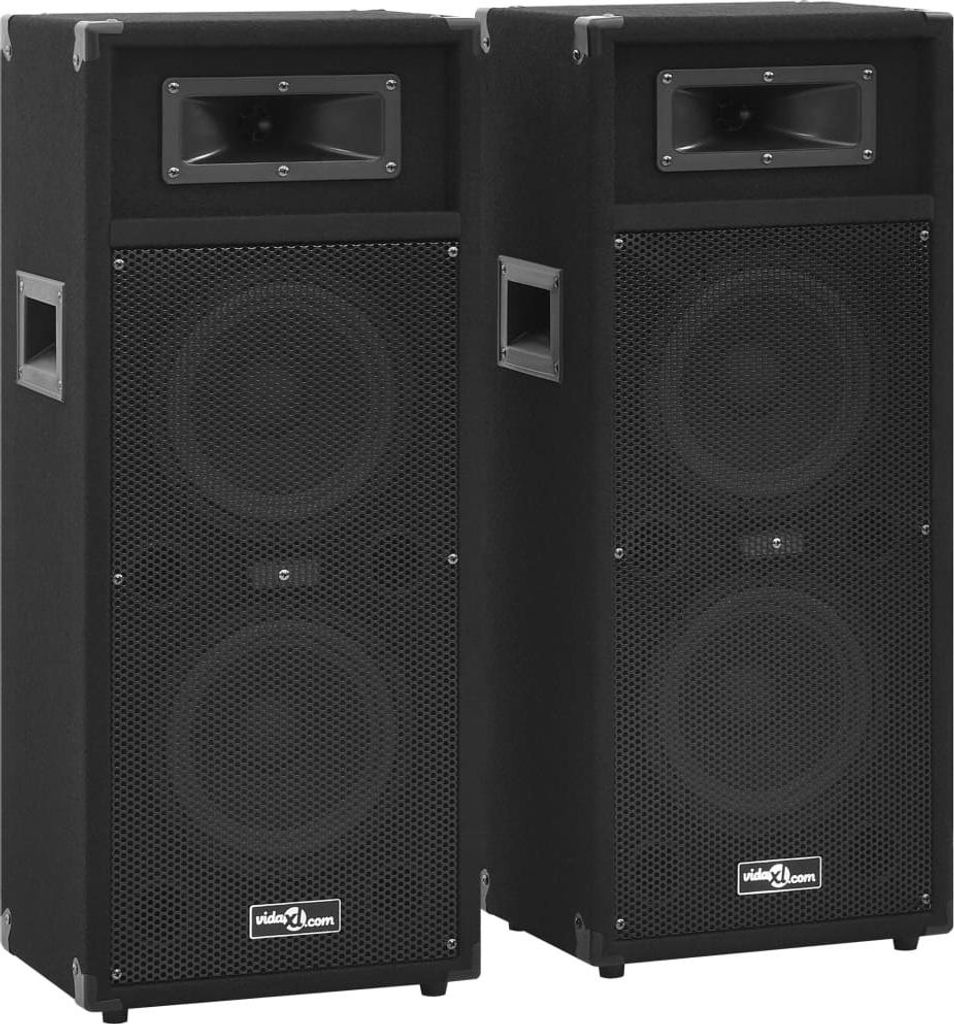 vidaXL Professionelle HiFi-/Bühnen-Lautsprecher Passiv 2 Stk. 1000 W