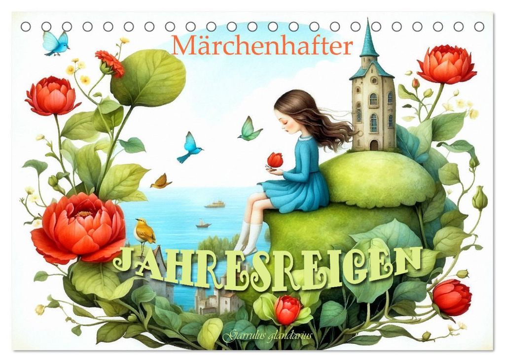 Märchenhafter Jahresreigen (Tischkalender 2027 DIN A5 quer), CALVENDO Monatskalender