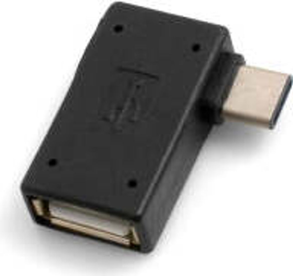 SYSTEM-S USB Typ C 3.1 OTG On The Go Host Adapter Stecker zu USB A 2.0 Buchse Konverter Adapter