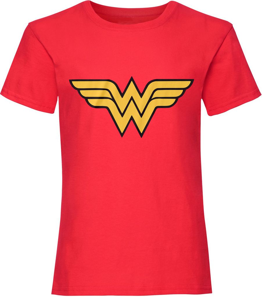 DC Comics - "Wonder Woman" T-Shirt für Damen HE235 (2XL) (Rot)