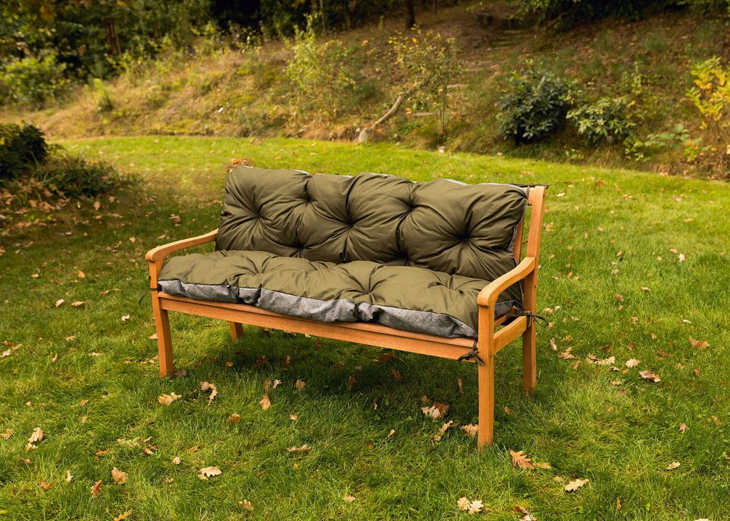 Gartenbankauflage 170x50x50, Bankauflage Grün, Produktbild 8