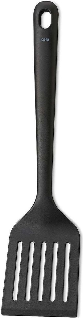 Spatel, mit Rillen, 31,5 cm, Recycling-Kunststoff, Schwarz - Kela | Apart