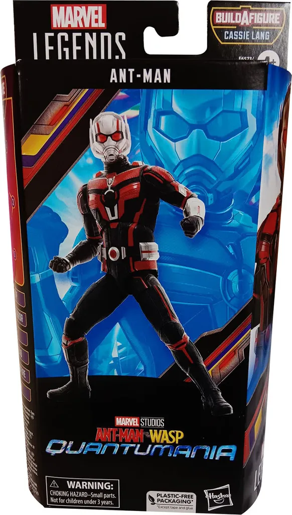 Ant-Man Figurine Marvel Legends F6573 avec accessoires mains et masque