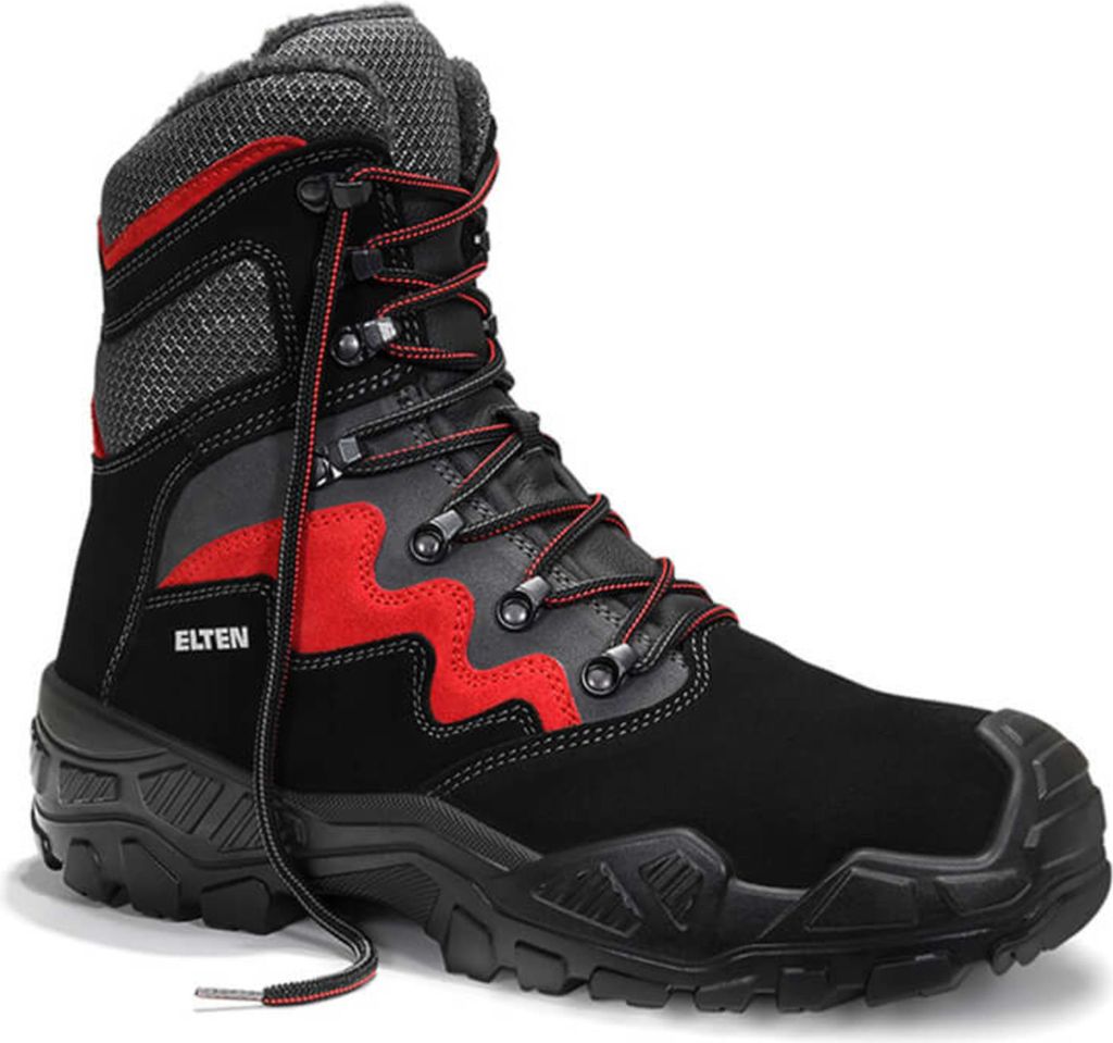 Elten MICK black-red High ESD S3S CI Sicherheitsstiefel (Form C) 783851 43 EU