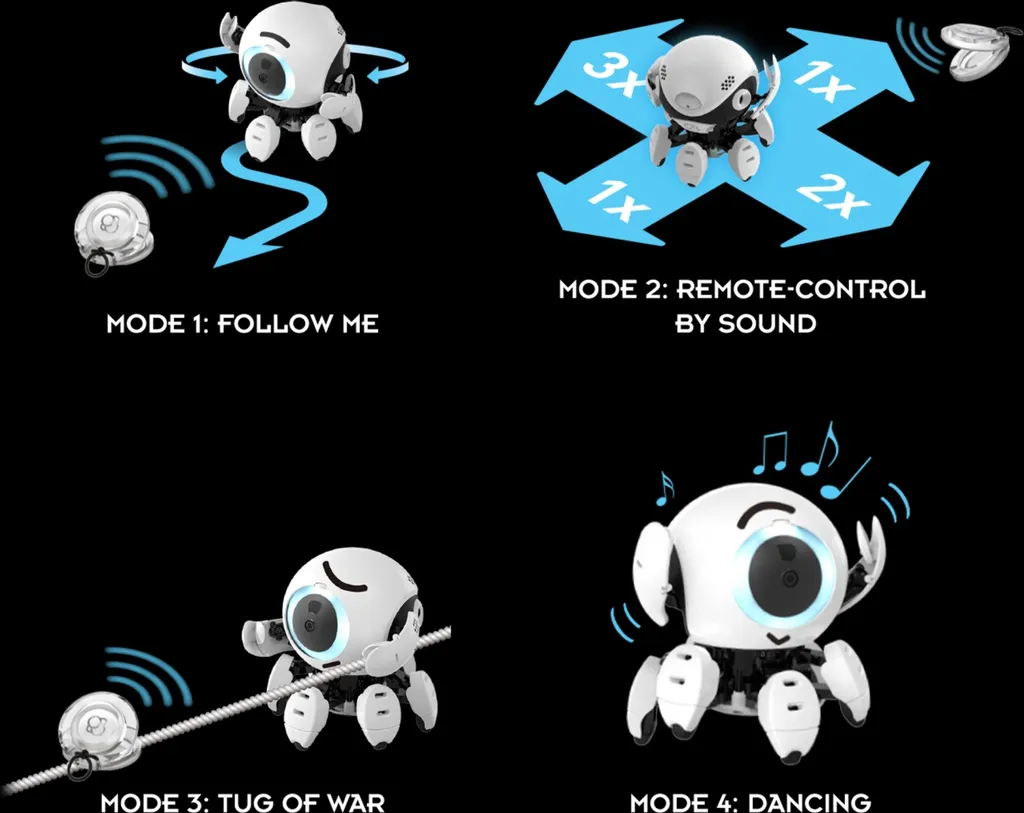 Robot STEM Interactif Détection Sonore Thames Kosmos Montage Facile - 6