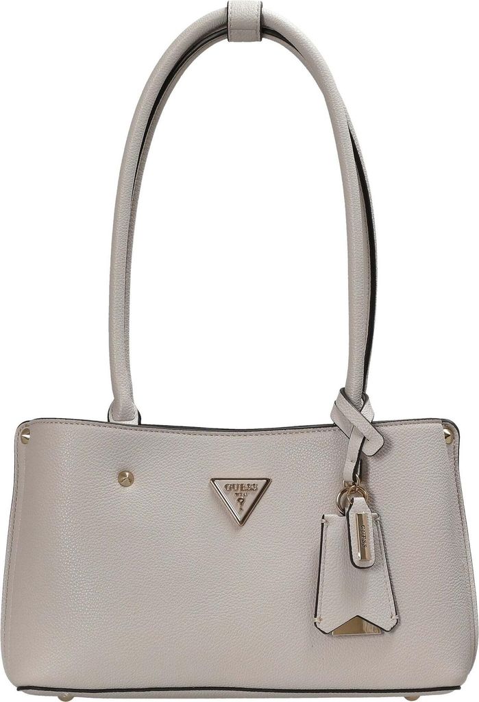 GUESS Taschen Schultertasche Kunstleder Meridian II Shoulder Satchel ivory