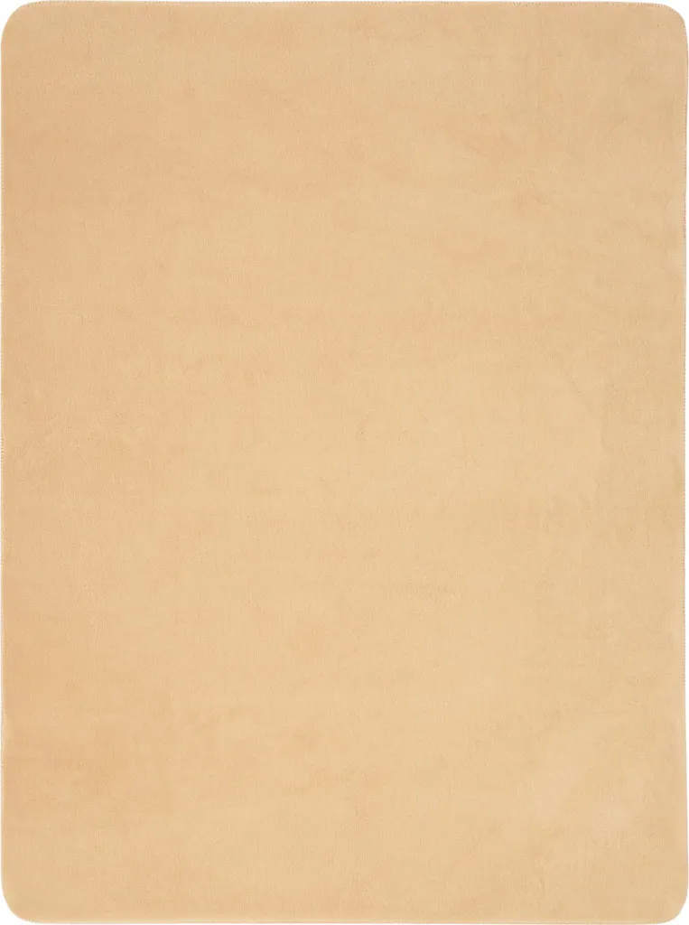 Plaid Canapé 150x200 Camel - Jeté de Lit Chaud pour l'Hiver et Soirées