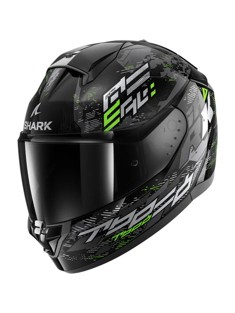 Casque Shark Ridill 2 Molokai Vert XS idéal pour la ville et route