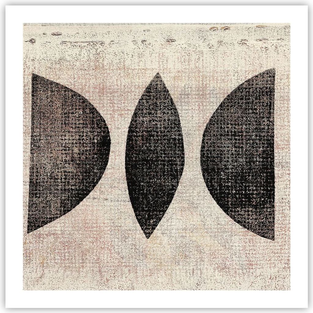Poster - Poster ohne Rahmen - Form Figuren Geometrisch - 60x60 cm - Wand Bild - Wanddeko - Wandbilder - Kunstposter - Wandposter - Bilder - Kunstdr...