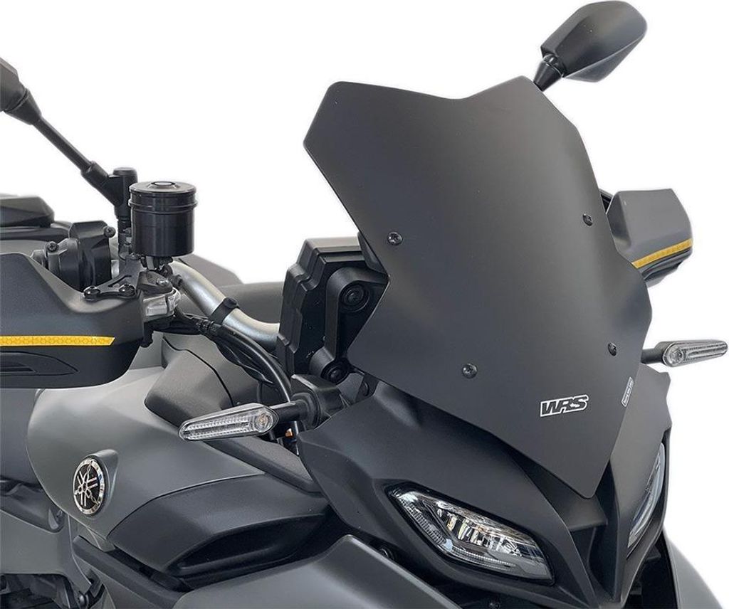 Wrs Sport Yamaha Tracer 9 Gt+ Windschutzscheibe Silber Silber One Size