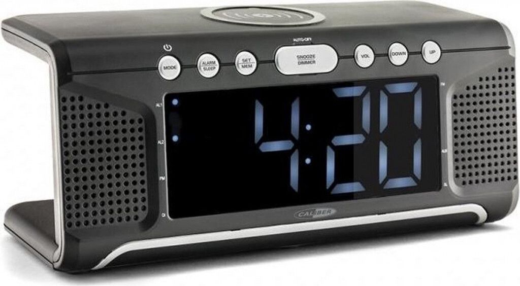 Rádio Caliber s budíkom s bezdrôtovou nabíjačkou a duálnym Obrázok produktu 