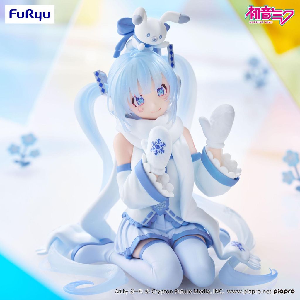 Hatsune Miku Noodle Stopper Snow Miku 15 cm Immagine del prodotto 