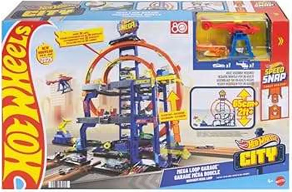 Jouet Circuit de Course Hot Wheels City JLC05 Idéal pour Cadeau Enfant 4 Ans