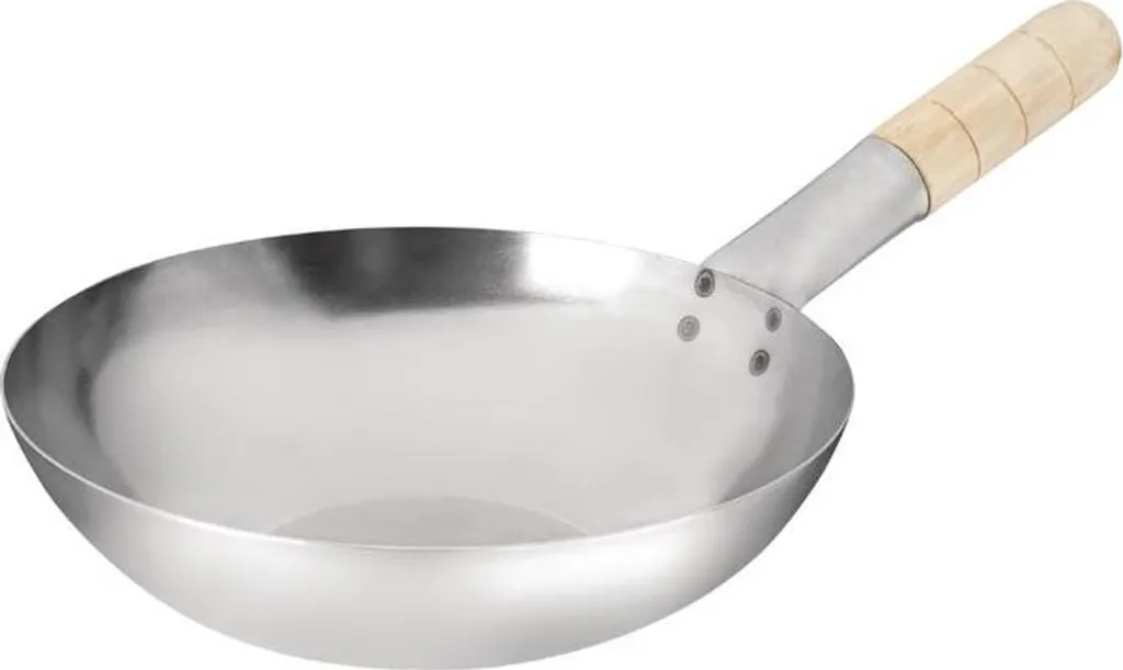 Wok in Acciaio Vogue 25cm Offerta | Padella Stir-Fry Professional