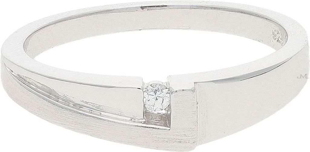 JuwelmaLux Ring 925 Sterling Silber mit synth. Zirkonia JL10-07-2820 53