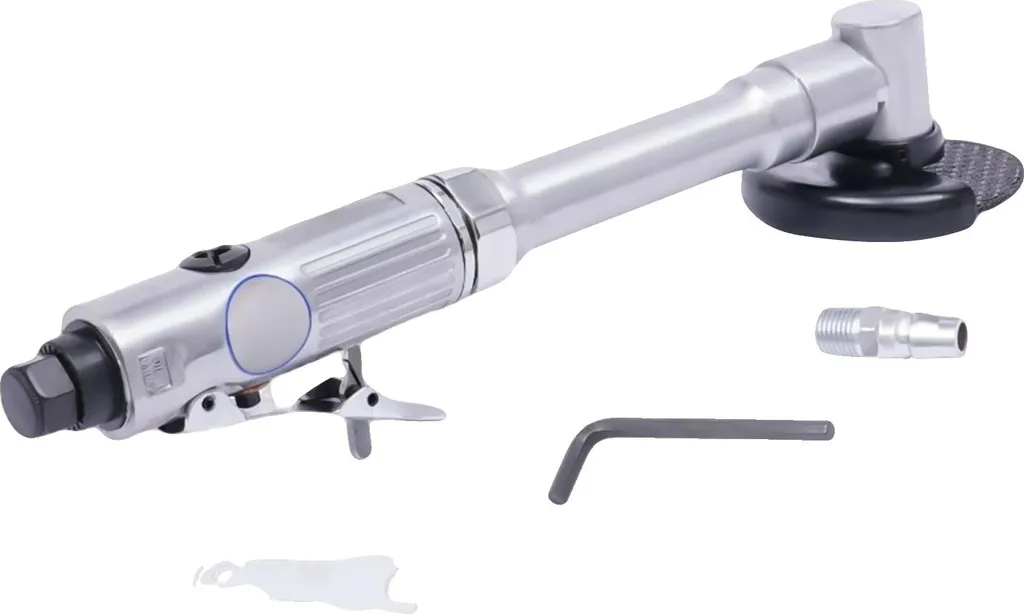 Smerigliatrice angolare, Potenza pneumatica, Design ergonomico, Argento