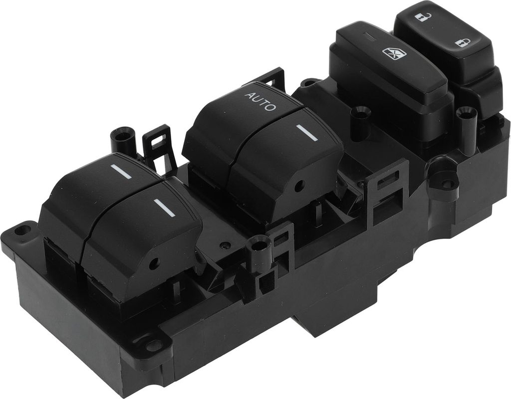 Elektrischer Fensterschalter Nr. 35750TLYH01 Vorderer linker Fahrerseiten-Fenstersteuerungsschalter für Honda CR-V Civic Breeze Schwarz