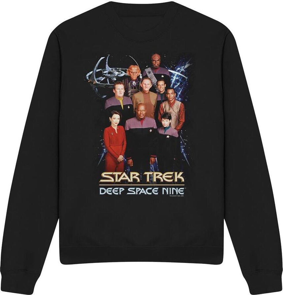 Star Trek - Felpa "DS9" per uomini/donne Unisex TV12061 Immagine del prodotto 