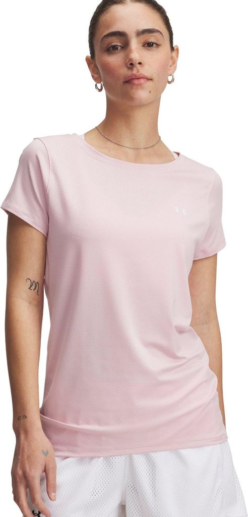 Under Armour Tech Mesh Ss - prime pink, Größe:L
