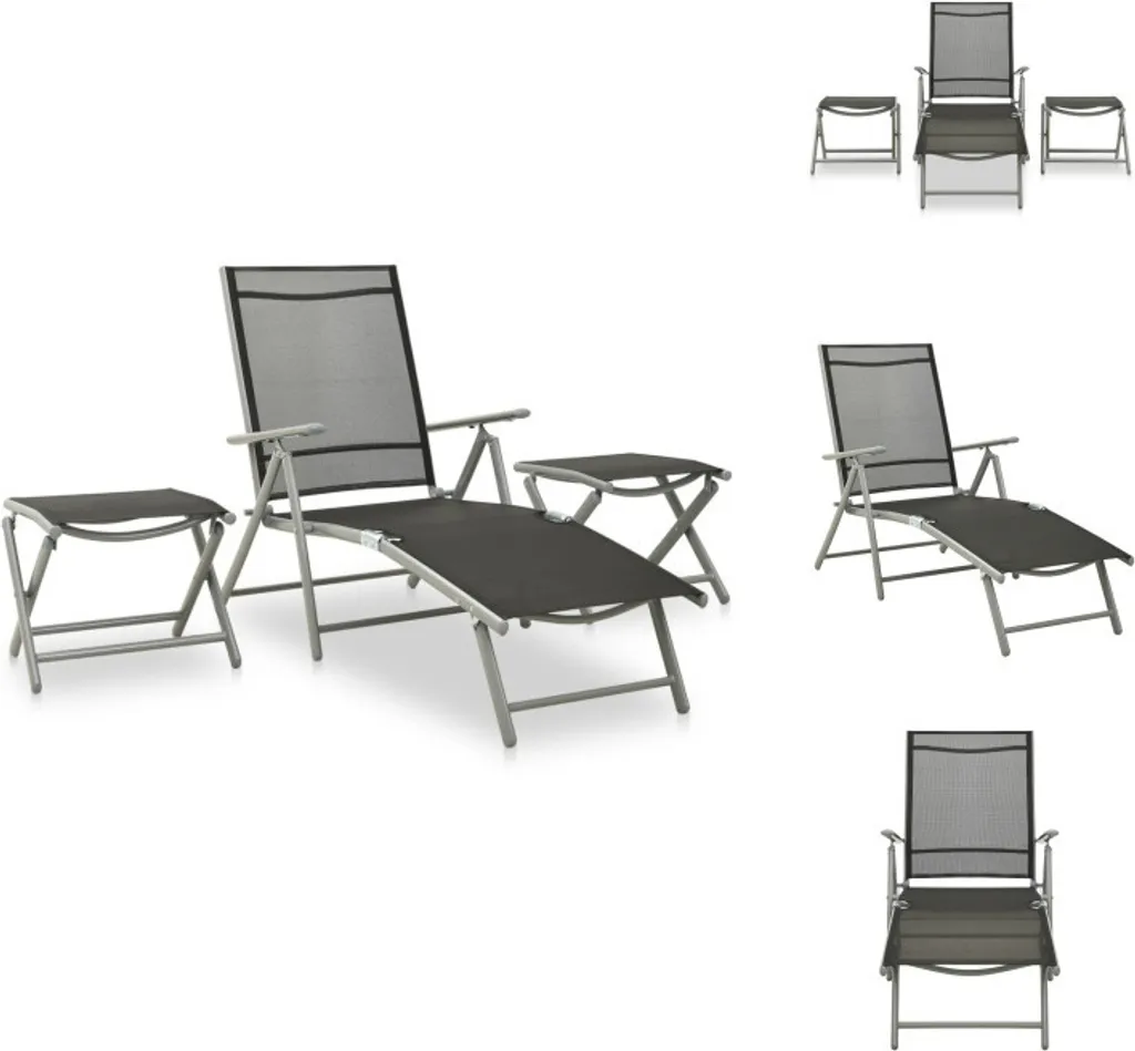Recensione vidaXL Set Giardino 3 Pezzi Alluminio e Textilene