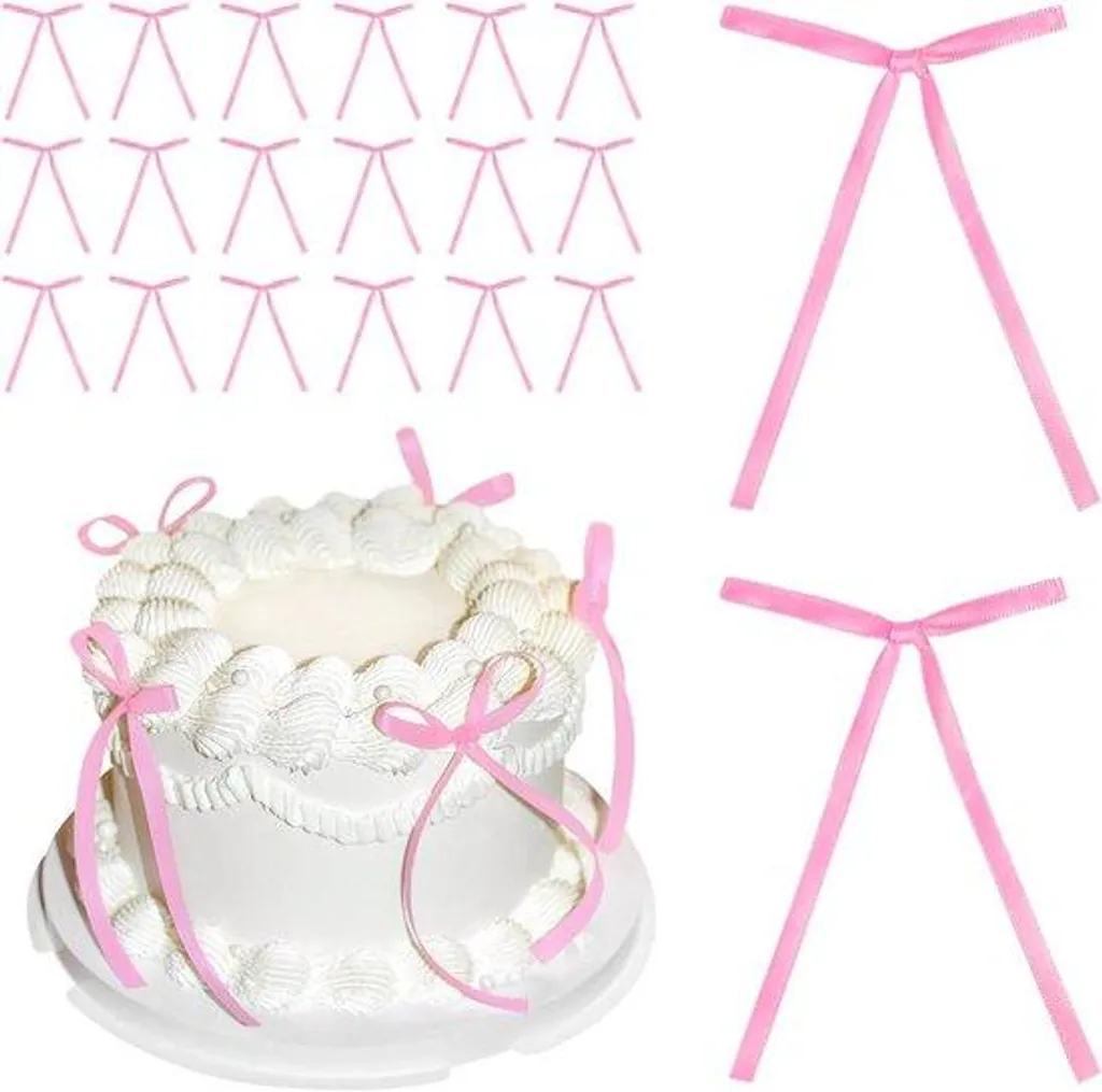 Bâtonnets menthe rose pour gâteau : l'accessoire fête et anniversaire idéal