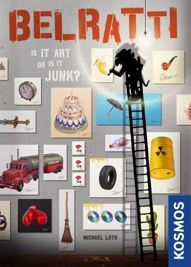 Belratti – Ein kooperatives Spiel rund um Deduktion und Kunstfälschungen