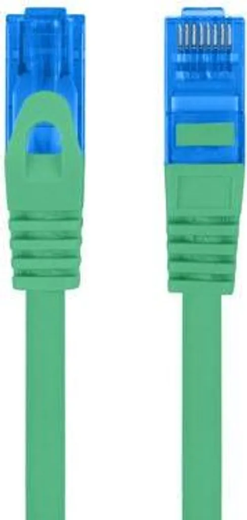 Cavo Lanberg S/FTP Cat.6a 3m Verde LSZH | Connessione 10Gbps Professionale