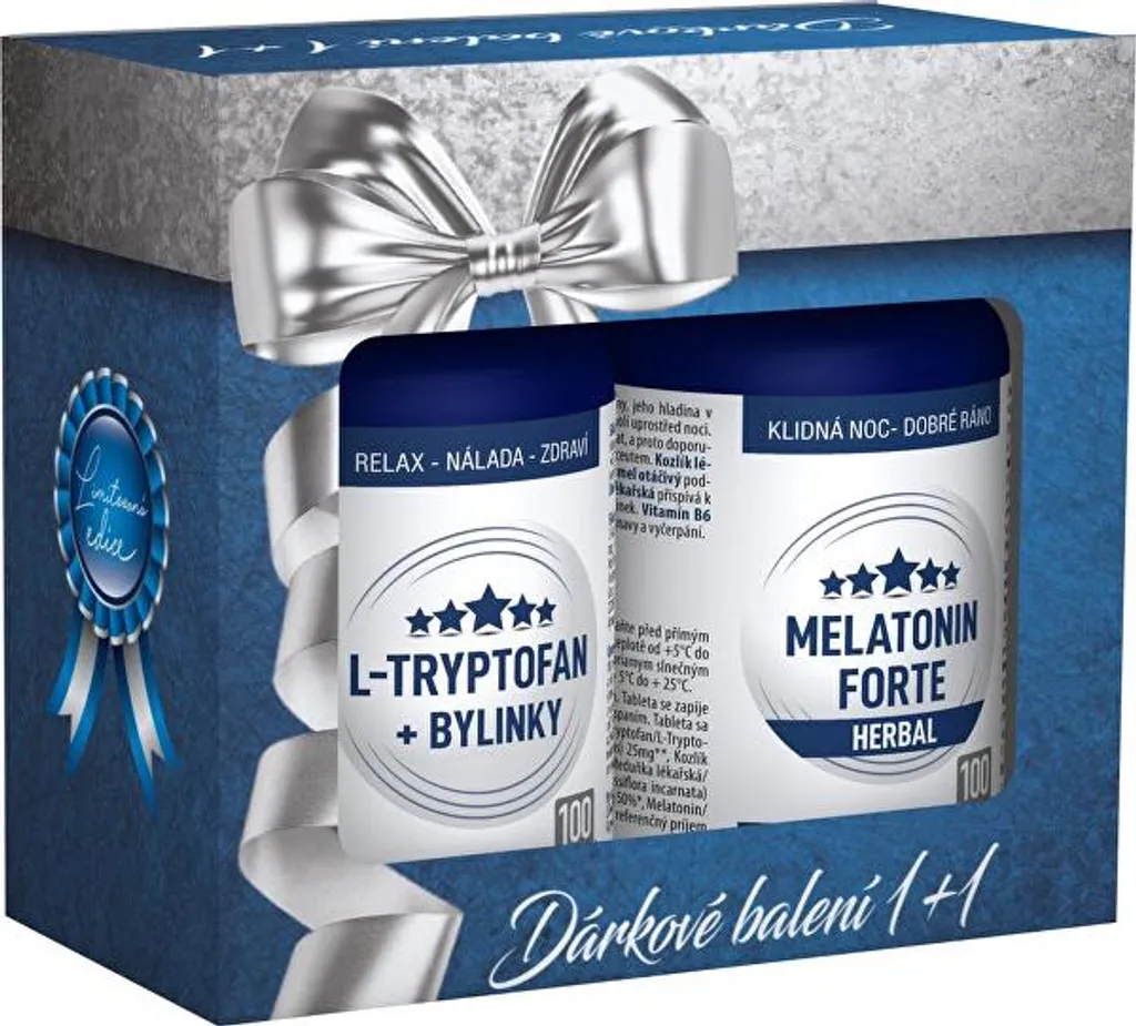 L-Tryptophane et Mélatonine Forte Herbal - Cure Sommeil 200 Comprimés