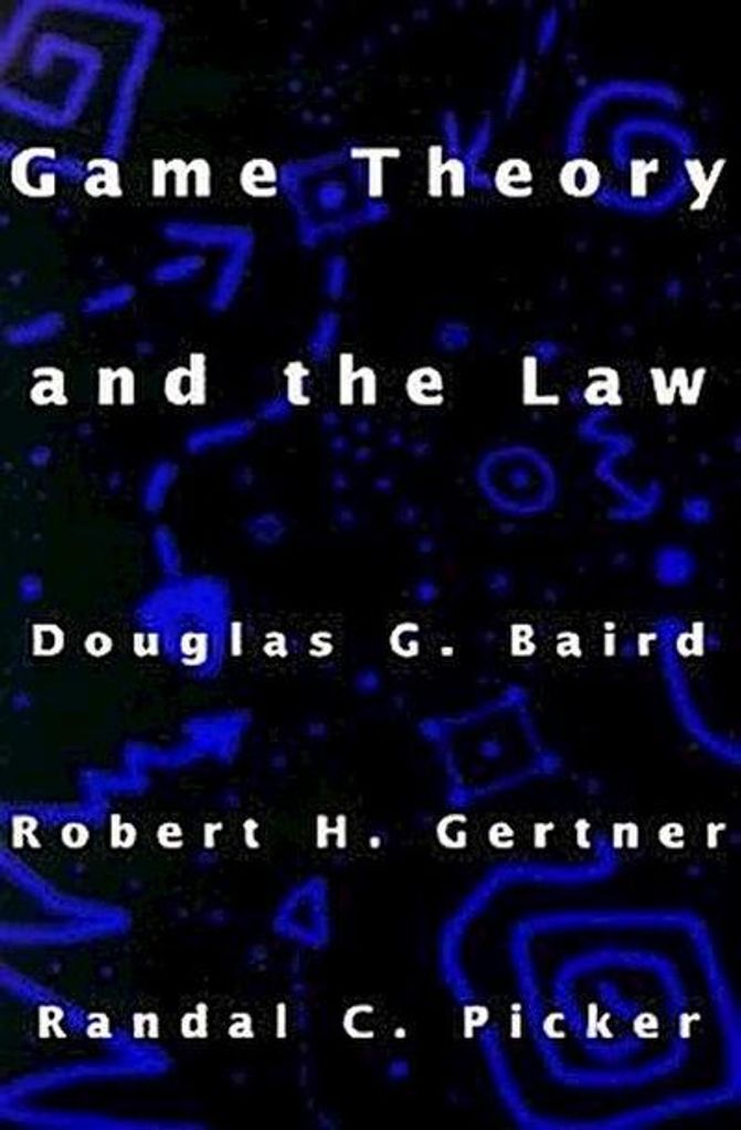 Game Theory and the Law